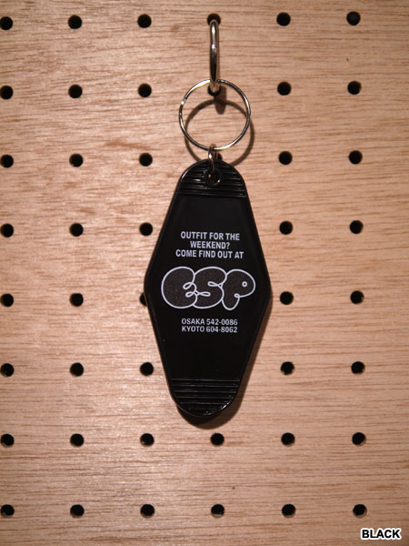 E.S.P.(イーエスピー)/ E.S.P. MOTEL KEY TAG -2.COLOR-