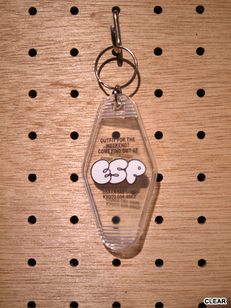 E.S.P.(イーエスピー)/ E.S.P. MOTEL KEY TAG -2.COLOR-