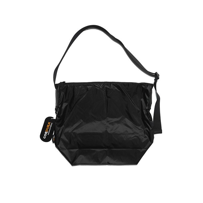 Brick(ブリック)/ RIPSTOP ZIP SHOULDER BAG -2.COLOR-(BLACK)