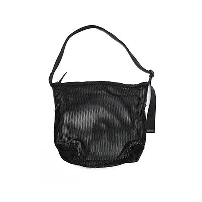 Brick(ブリック)/ MESH ZIP SHOULDER BAG -BLACK-
