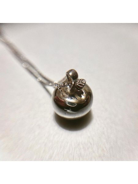 IN-PUT-OUT(インプットアウト)/ Real Apple NECKLACE SILVER 925 -SILVER-