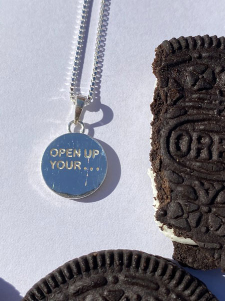 IN-PUT-OUT(インプットアウト)/ Open Up Cookie NECKLACE SILVER 925 -SILVER-
