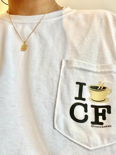 IN-PUT-OUT(インプットアウト)/ I Love Coffee NECKLACE K18 GP -GOLD-