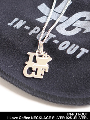 IN-PUT-OUT(インプットアウト)/ I Love Coffee NECKLACE SILVER 925 -SILVER-
