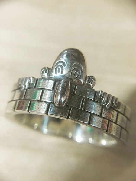 IN-PUT-OUT(インプットアウト)/ Kilroy Ring SILVER 925 -SILVER-