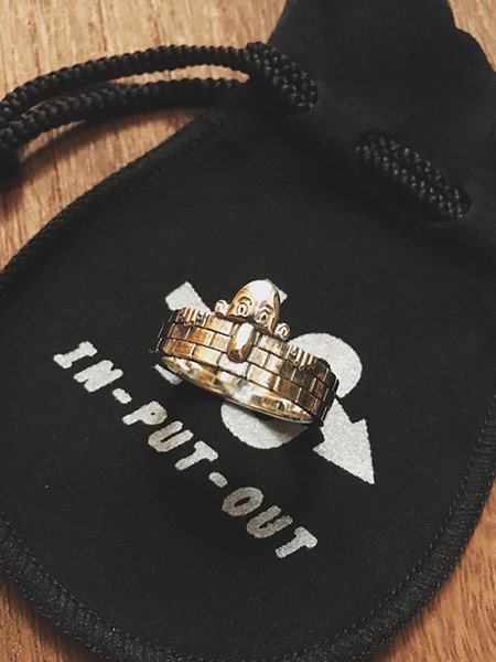 IN-PUT-OUT(インプットアウト)/ Kilroy Ring SILVER 925 -SILVER-