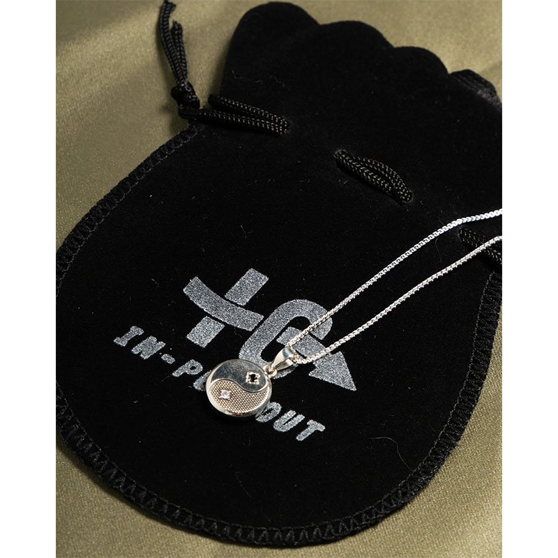 IN-PUT-OUT(インプットアウト)/ Yin-Yang & MDMA Reverdible NECKLACE SILVER 925