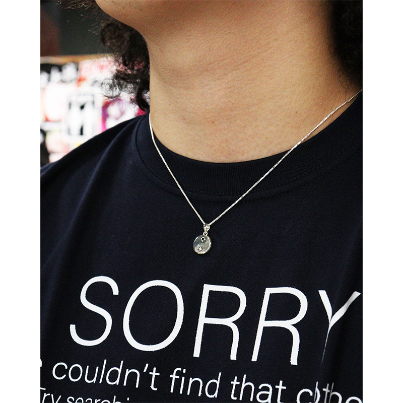 IN-PUT-OUT(インプットアウト)/ Yin-Yang & MDMA Reverdible NECKLACE SILVER 925