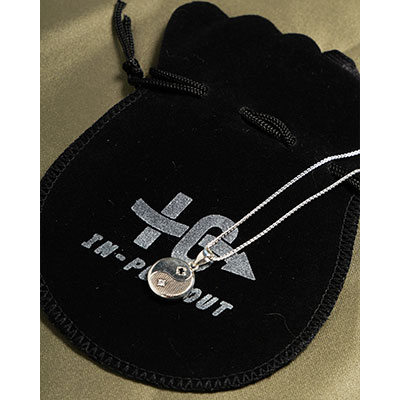 IN-PUT-OUT(インプットアウト)/ Yin-Yang & MDMA Reverdible NECKLACE SILVER 925