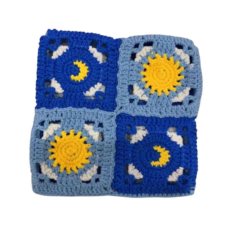 Arkyve(アーカイヴ)/ Starry Night Crochet Cat Hat -BLUE-