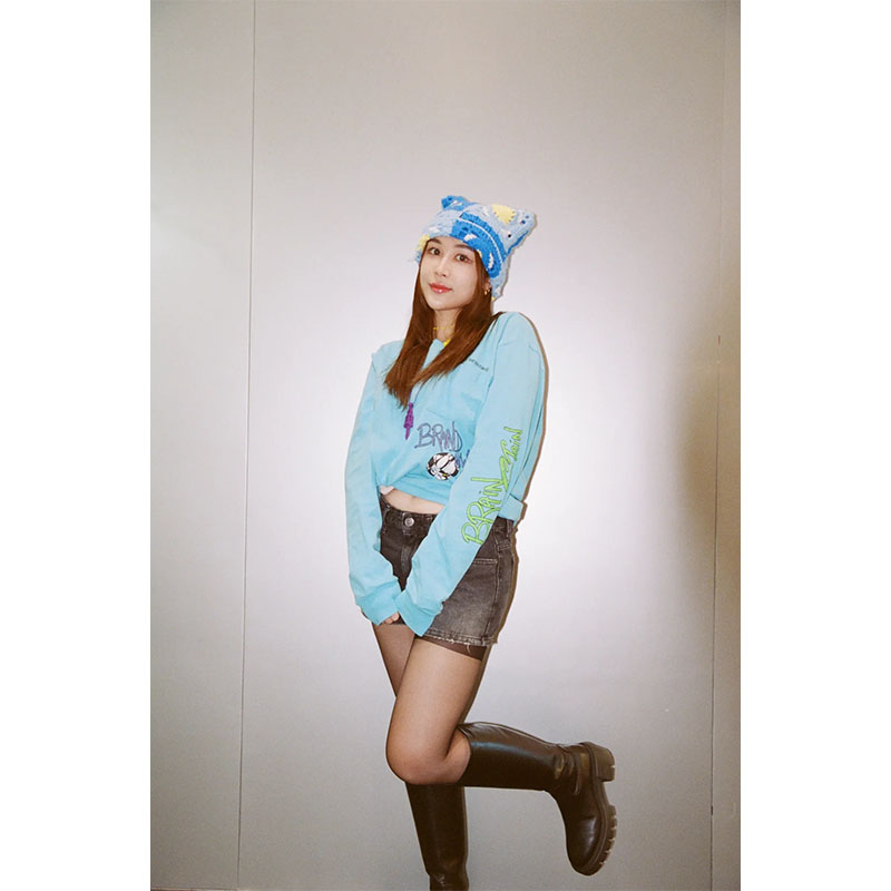 Arkyve(アーカイヴ)/ Starry Night Crochet Cat Hat -BLUE-