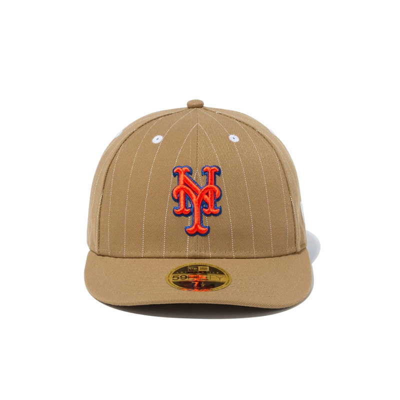 NEW ERA(ニューエラ)/ LP 59FIFTY NEYMET MLB Pinstripe -KHAKI-