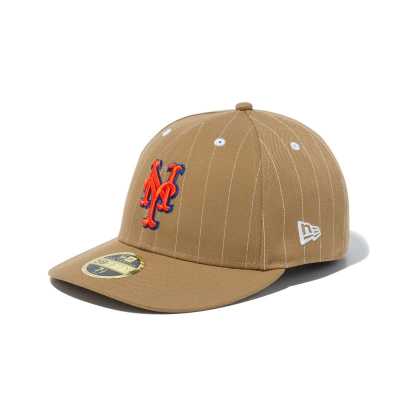 NEW ERA(ニューエラ)/ LP 59FIFTY NEYMET MLB Pinstripe -KHAKI-