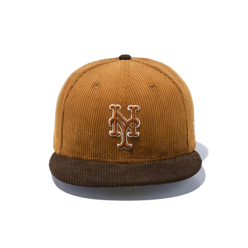 NEW ERA(ニューエラ)/ 59FIFTY MLB Corduroy NEYMET -BROWN-