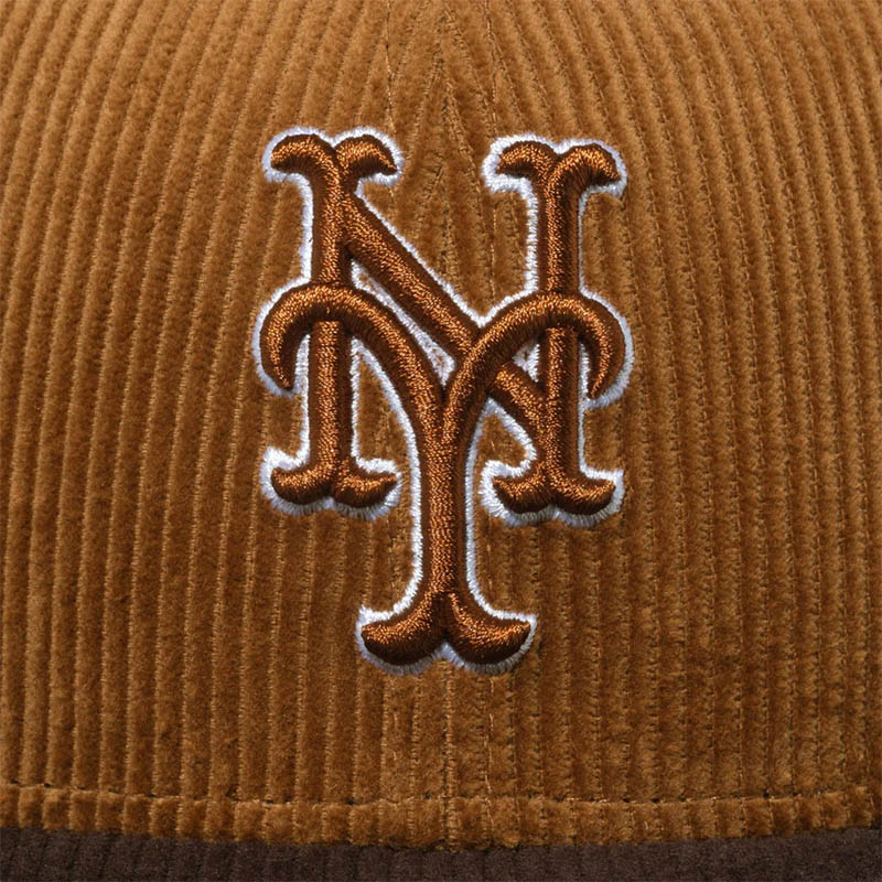 NEW ERA(ニューエラ)/ 59FIFTY MLB Corduroy NEYMET -BROWN-
