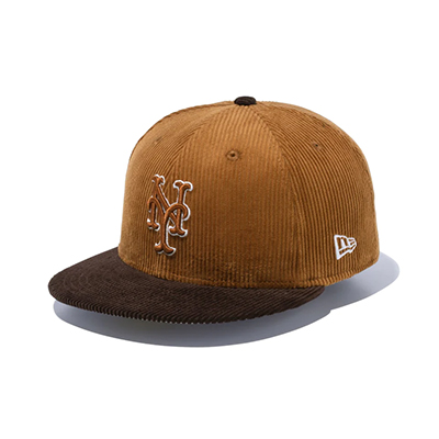 NEW ERA(ニューエラ)/ 59FIFTY MLB Corduroy NEYMET -BROWN-