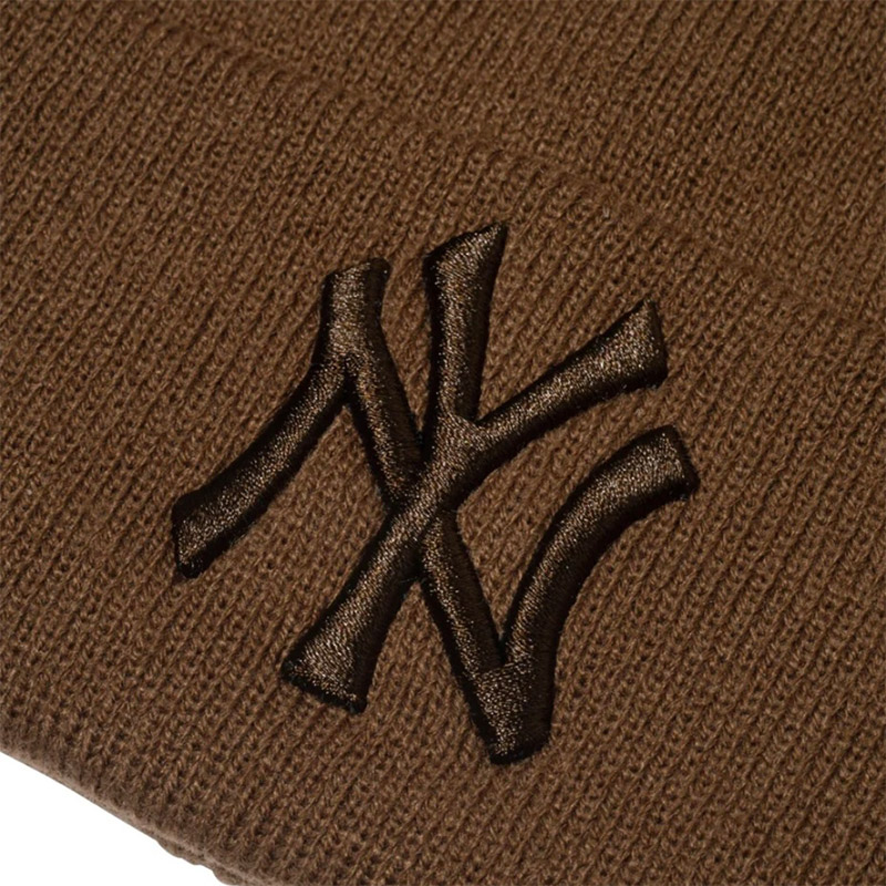 NEW ERA(ニューエラ)/ BASIC CUFF KNIT NEYYAN -BROWN-