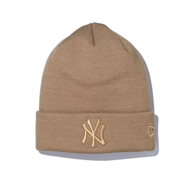 NEW ERA(ニューエラ)/ BASIC CUFF KNIT NEYYAN -BEIGE-