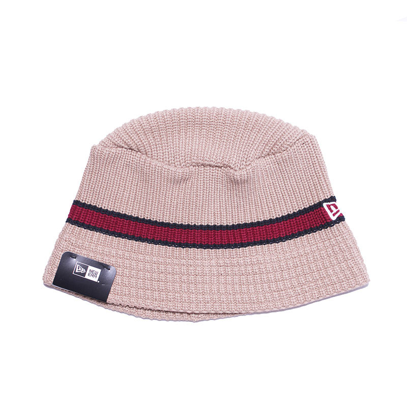 NEW ERA(ニューエラ)/ KNIT BUCKET LINE -BEIGE-