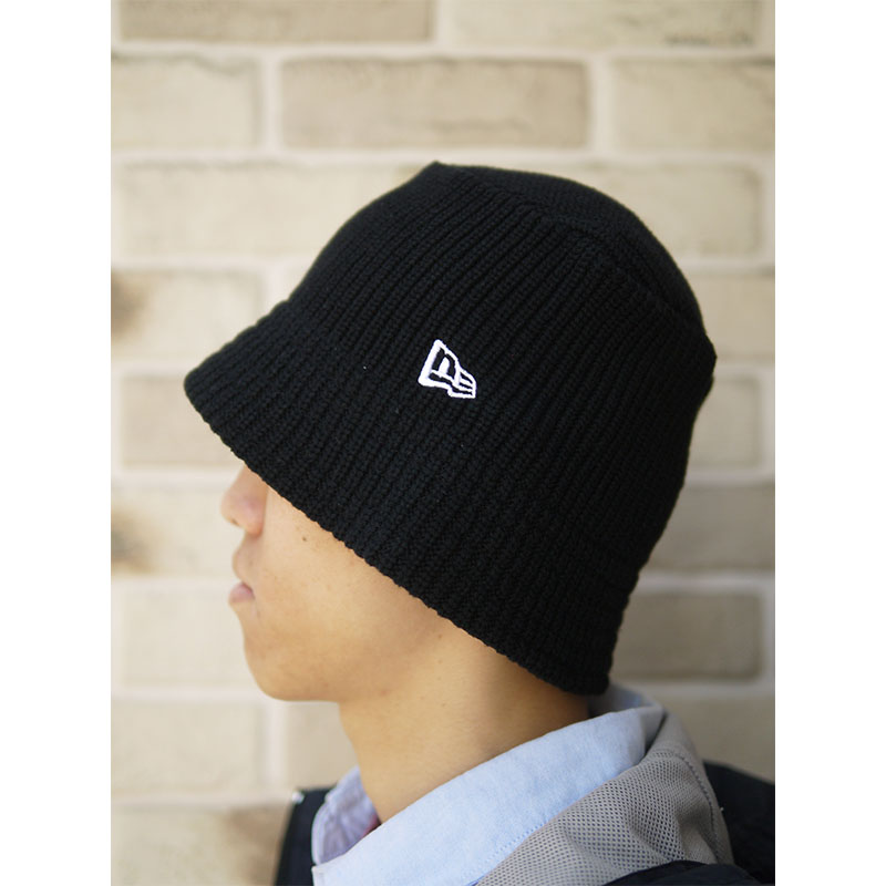 NEW ERA(ニューエラ)/ KNIT BUCKET LINE -BLACK-