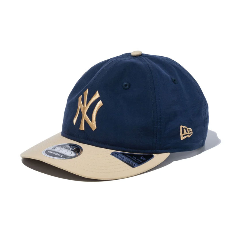 NEW ERA(ニューエラ)/ RC 9FIFTY Curved Visor Vintage Nylon -NAVY-