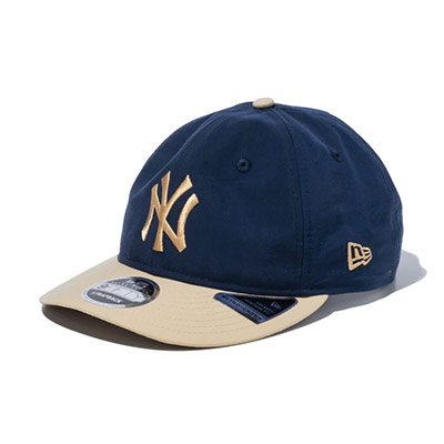NEW ERA(ニューエラ)/ RC 9FIFTY Curved Visor Vintage Nylon -NAVY-