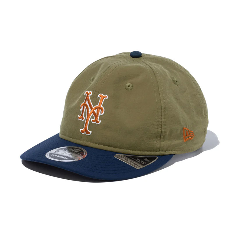 NEW ERA(ニューエラ)/ RC 9FIFTY Curved Visor Vintage Nylon -OLIVE-