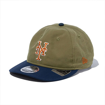 NEW ERA(ニューエラ)/ RC 9FIFTY Curved Visor Vintage Nylon -OLIVE-