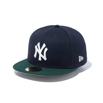 NEW ERA(ニューエラ)/ 59FIFTY Powered by GORO NAKATSUGAWA（min-nano） -NAVY×GREEN-