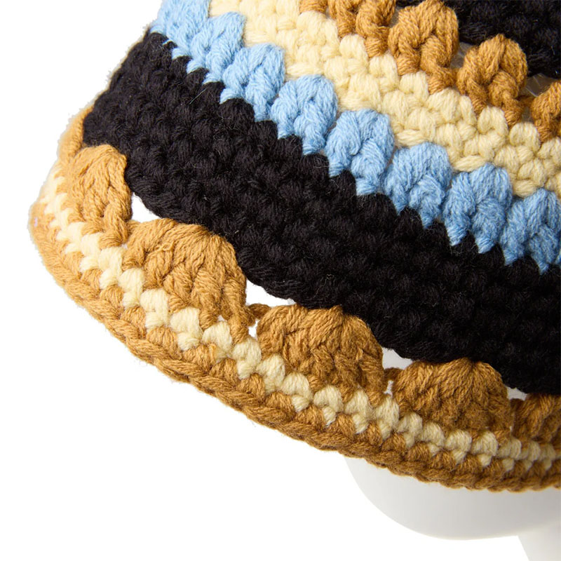 NEW ERA(ニューエラ)/ CROCHET KNIT TSD BORDER -2.COLOR-