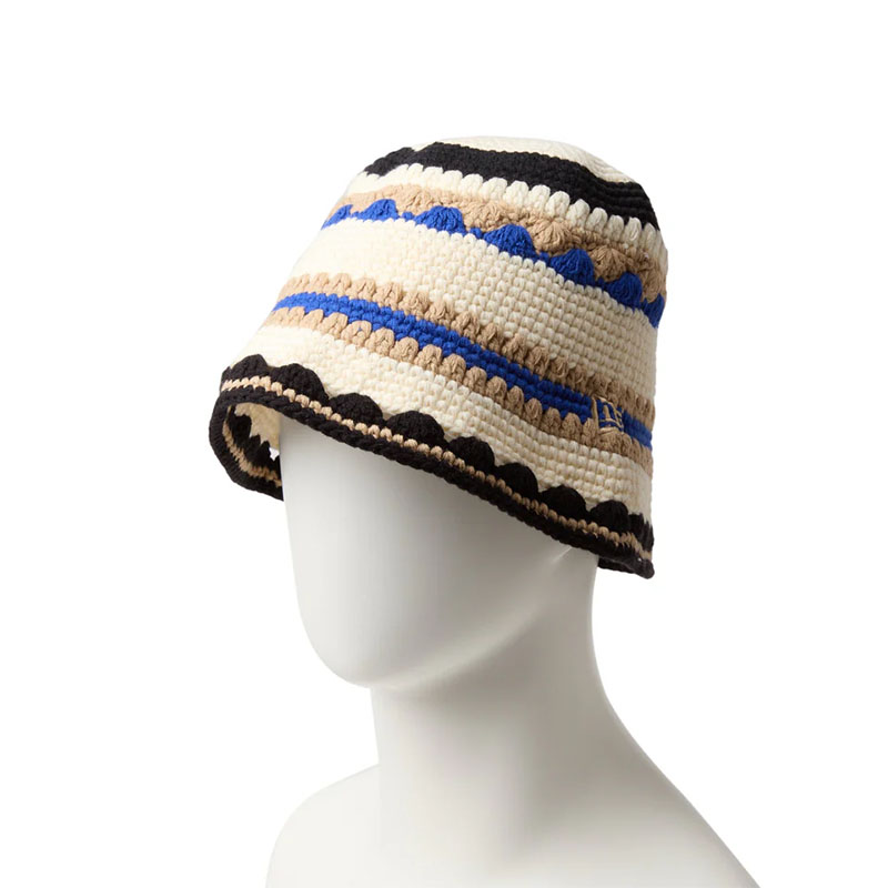 NEW ERA(ニューエラ)/ CROCHET KNIT TSD BORDER -2.COLOR-