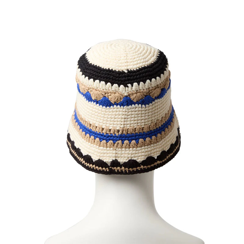NEW ERA(ニューエラ)/ CROCHET KNIT TSD BORDER -2.COLOR-