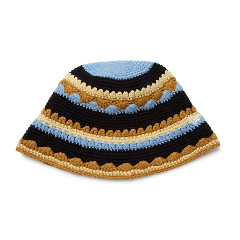 NEW ERA(ニューエラ)/ CROCHET KNIT TSD BORDER -2.COLOR-(BLUE)