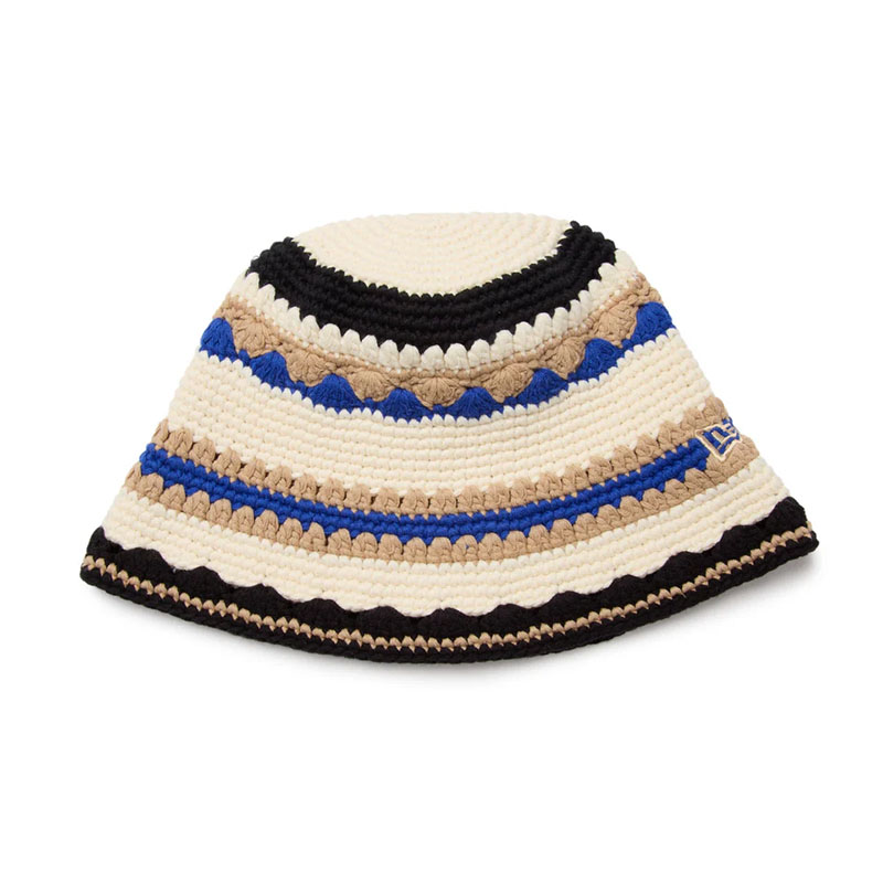 NEW ERA(ニューエラ)/ CROCHET KNIT TSD BORDER -2.COLOR-(IVORY)