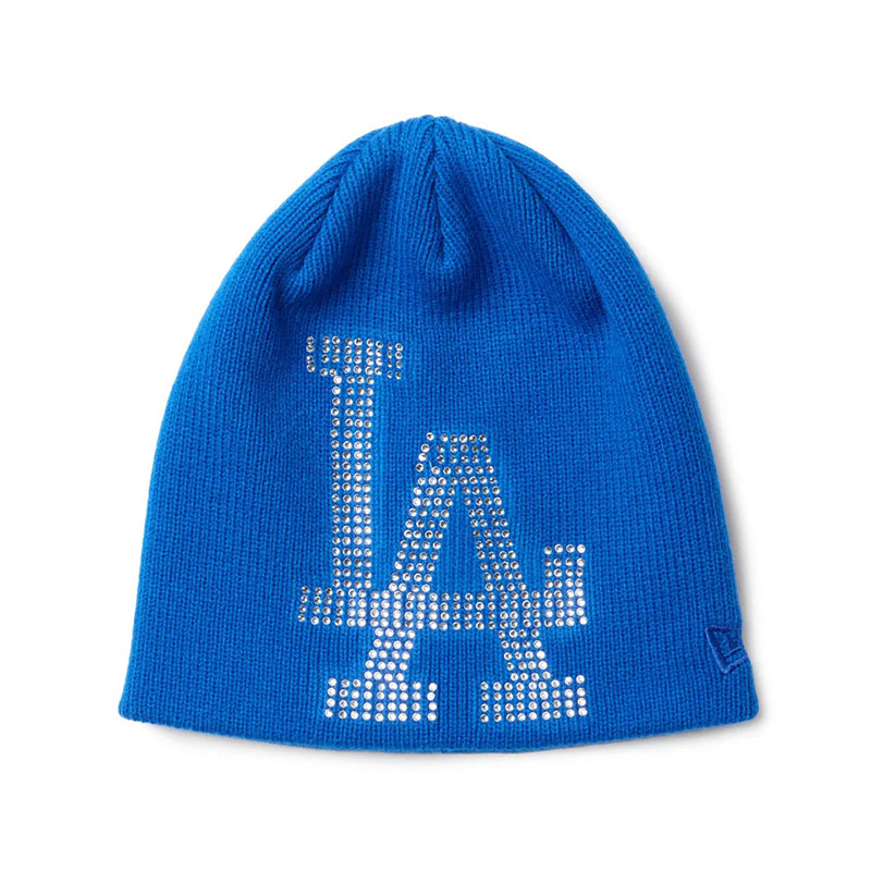 NEW ERA(ニューエラ)/ BC BEANIE BIG RHINESTONE LOS ANGELS DODGERS -BLUE-