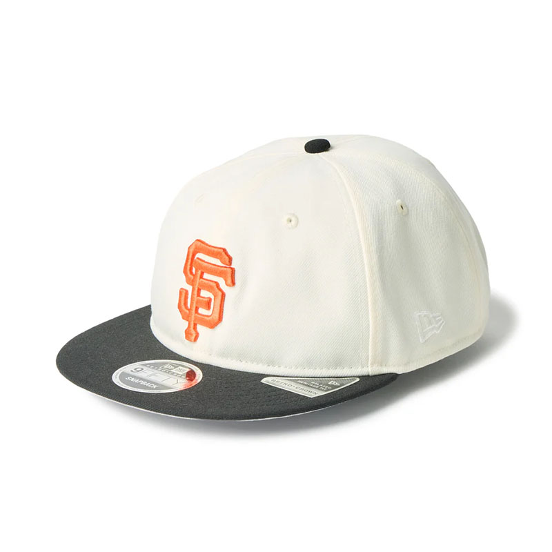 NEW ERA(ニューエラ)/ RC 9FIFTY FLAT VISOR powered by GORO(min-nano) SFG -WHITE/BLACK-