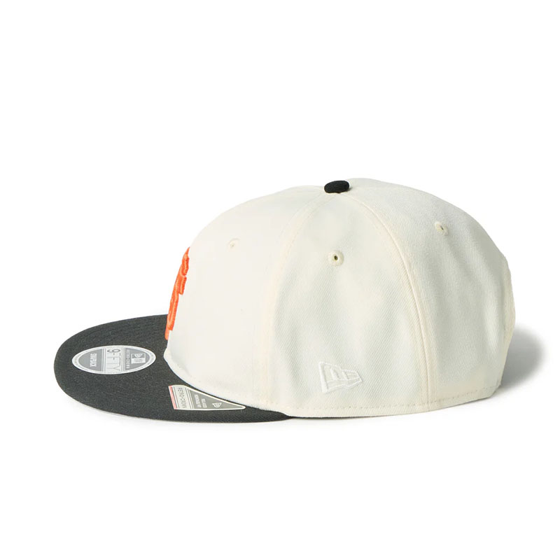 NEW ERA(ニューエラ)/ RC 9FIFTY FLAT VISOR powered by GORO(min-nano) SFG -WHITE/BLACK-