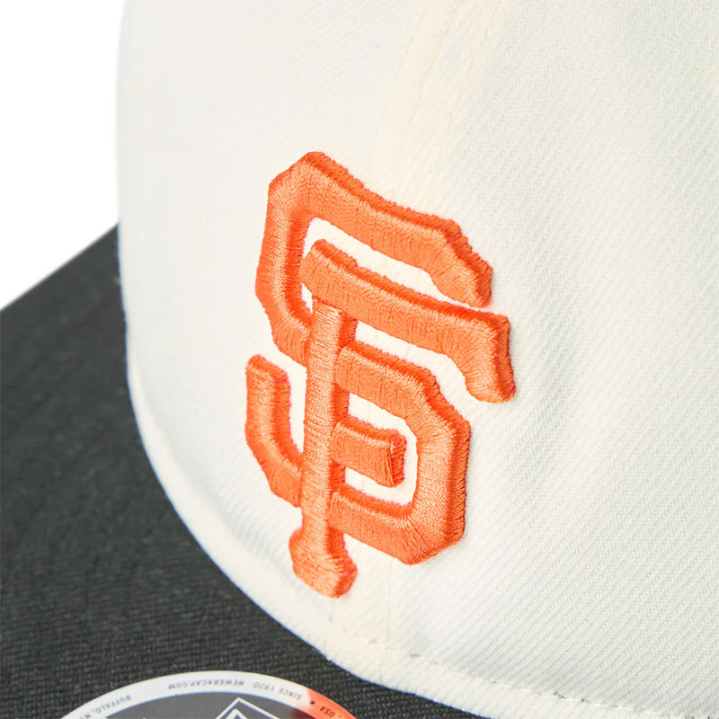 NEW ERA(ニューエラ)/ RC 9FIFTY FLAT VISOR powered by GORO(min-nano) SFG -WHITE/BLACK-