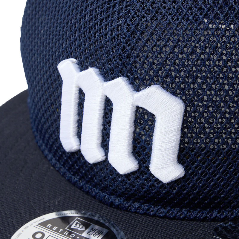 NEW ERA(ニューエラ)/ RC 9FIFTY FLAT VISOR powered by GORO(min-nano) MESH -NAVY-