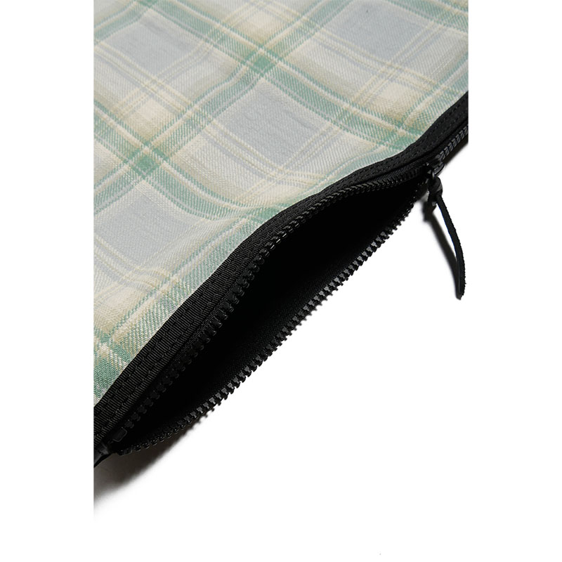 Brick(ブリック)/ BRICK×E.S.P. CHECK ZIP SHOULDER BAG -GREY-