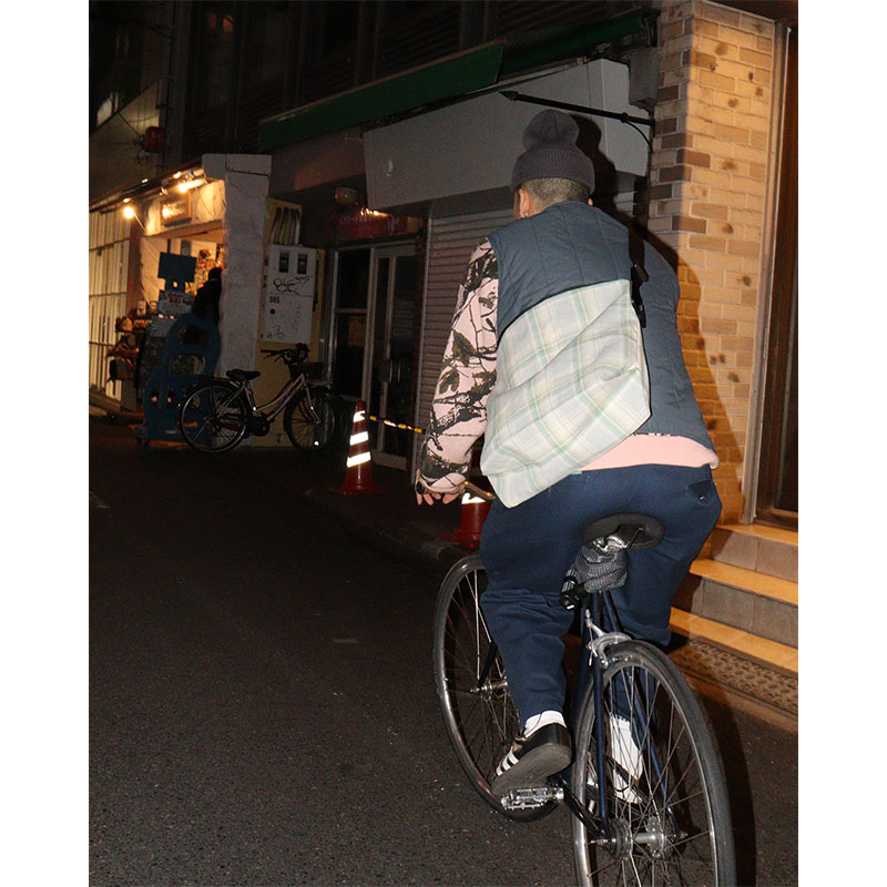 Brick(ブリック)/ BRICK×E.S.P. CHECK ZIP SHOULDER BAG -GREY-