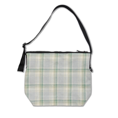 Brick(ブリック)/ BRICK×E.S.P. CHECK ZIP SHOULDER BAG -GREY-