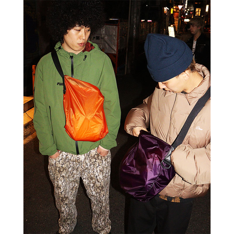 Brick(ブリック)/ BRICK×E.S.P. RIPSTOP ZIP SHOULDER BAG -ORANGE-