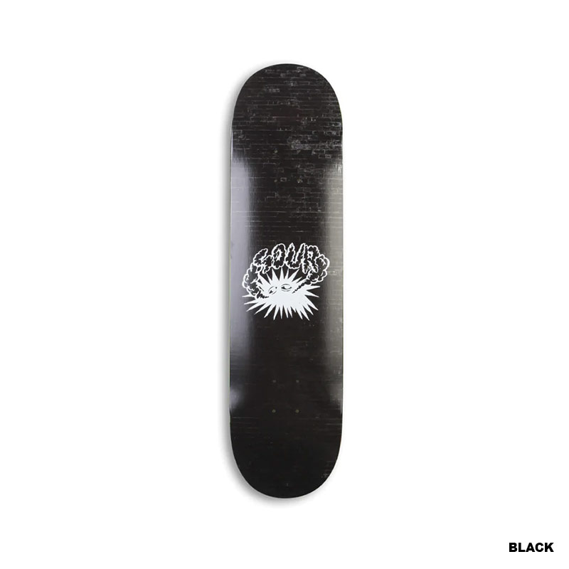 SOUR SKATEBOARDS(サワースケートボード)/ Smokey Stroll(BLACK)