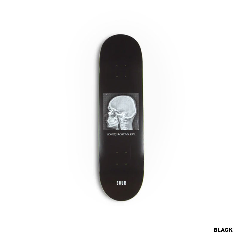 SOUR SKATEBOARDS(サワースケートボード)/ LOST KEY(BLACK)