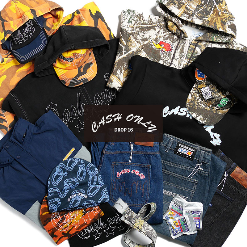 CASH ONLY 公式取扱店 | メンズブランド通販 | E.S.P. ONLINE STORE